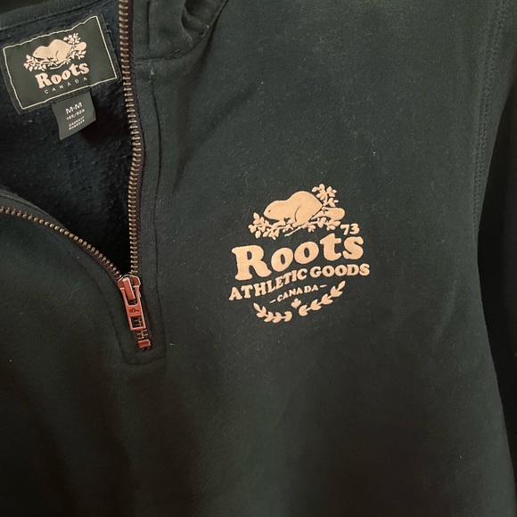 Roots women’s quarter zip sweatshirt - Picture 5 of 5